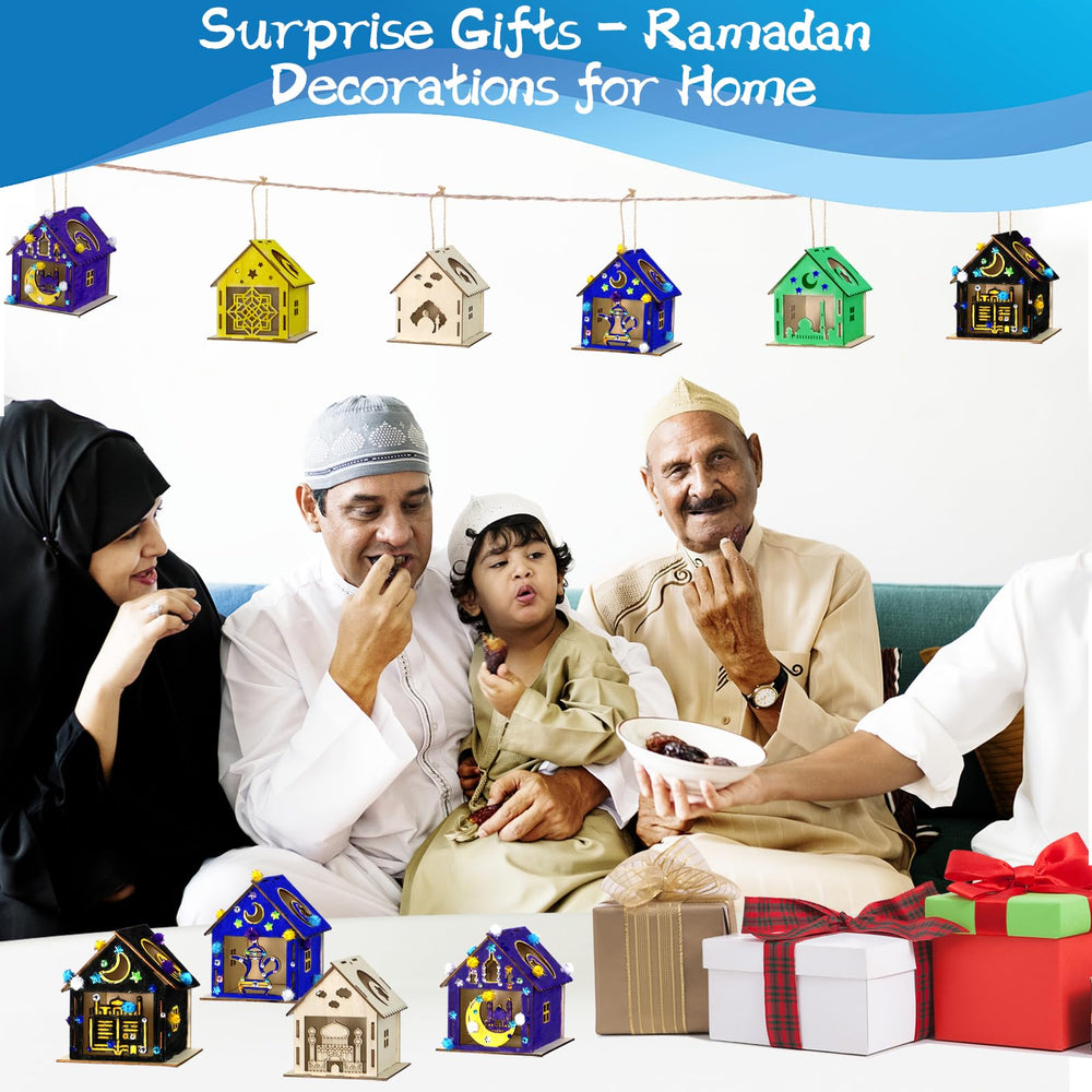 MUOUAKATE hanging ropes enable versatile Ramadan decorations.