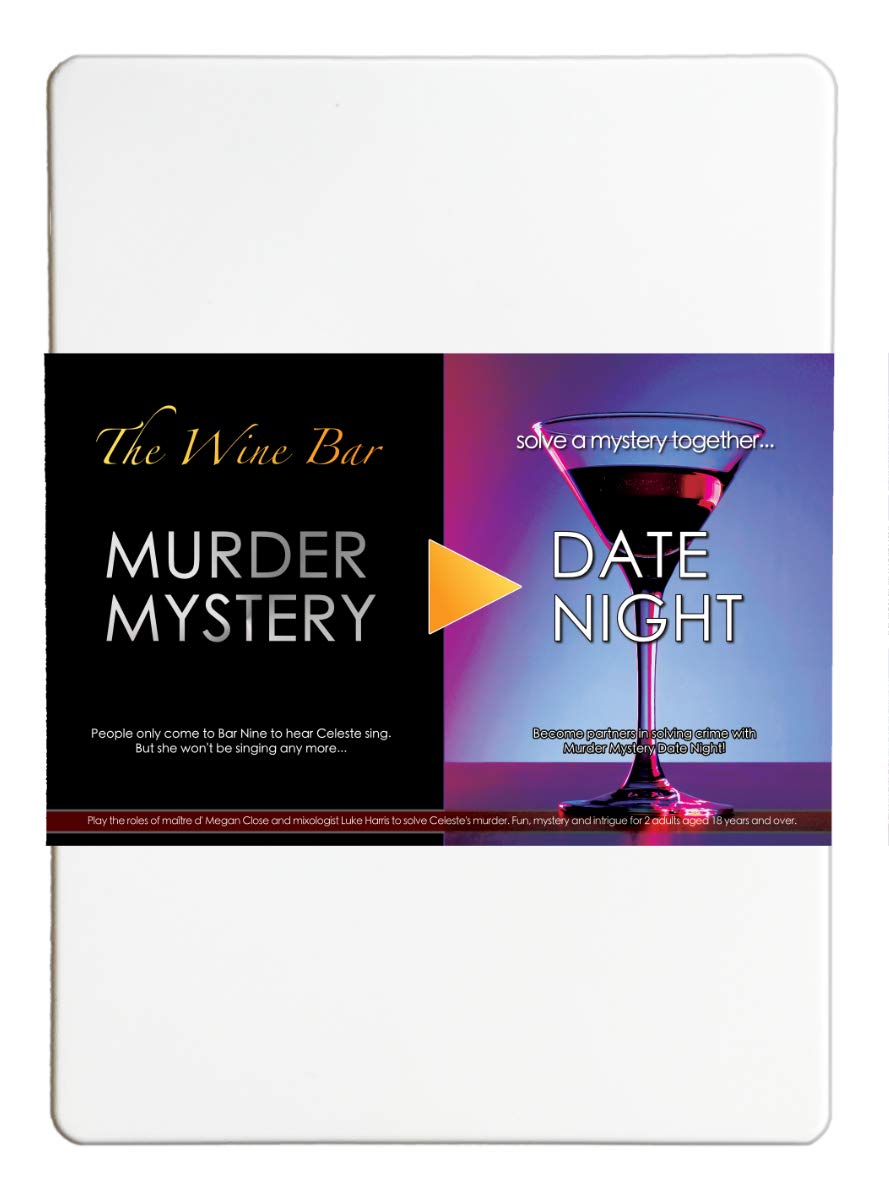 Murder Mystery Date Night: The Wine Bar 2-Player cover art for a suspenseful date night