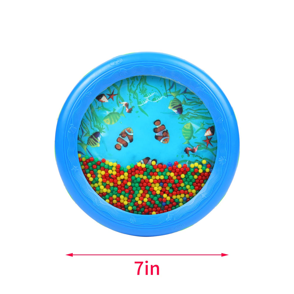 Musfunny Ocean Drum blue sea-sound focus highlights gentle ocean noises for sensory play