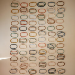 Lightweight, smooth links invite grasping and exploration by little hands.