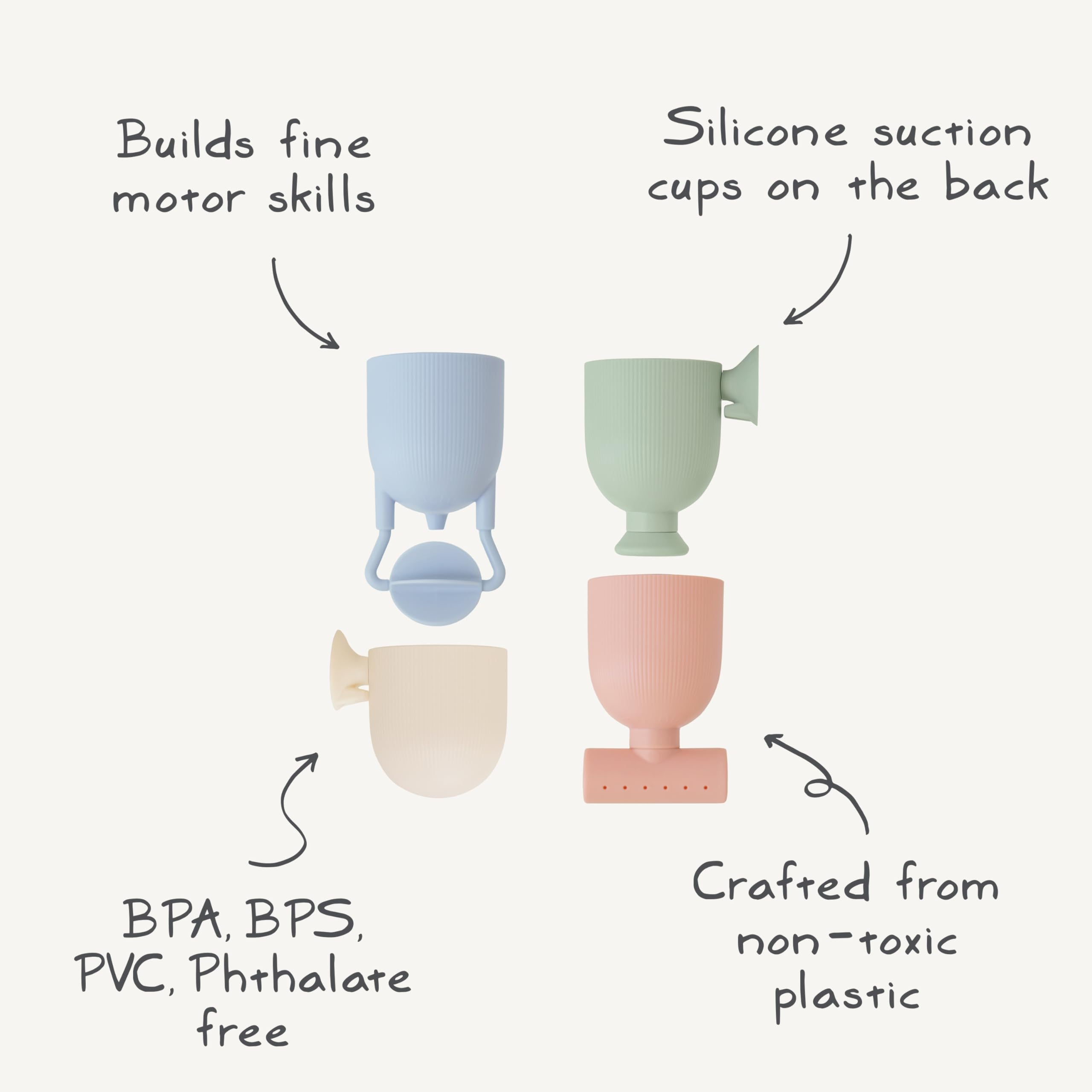 Mushie our story image showing calm design and safety since 2018