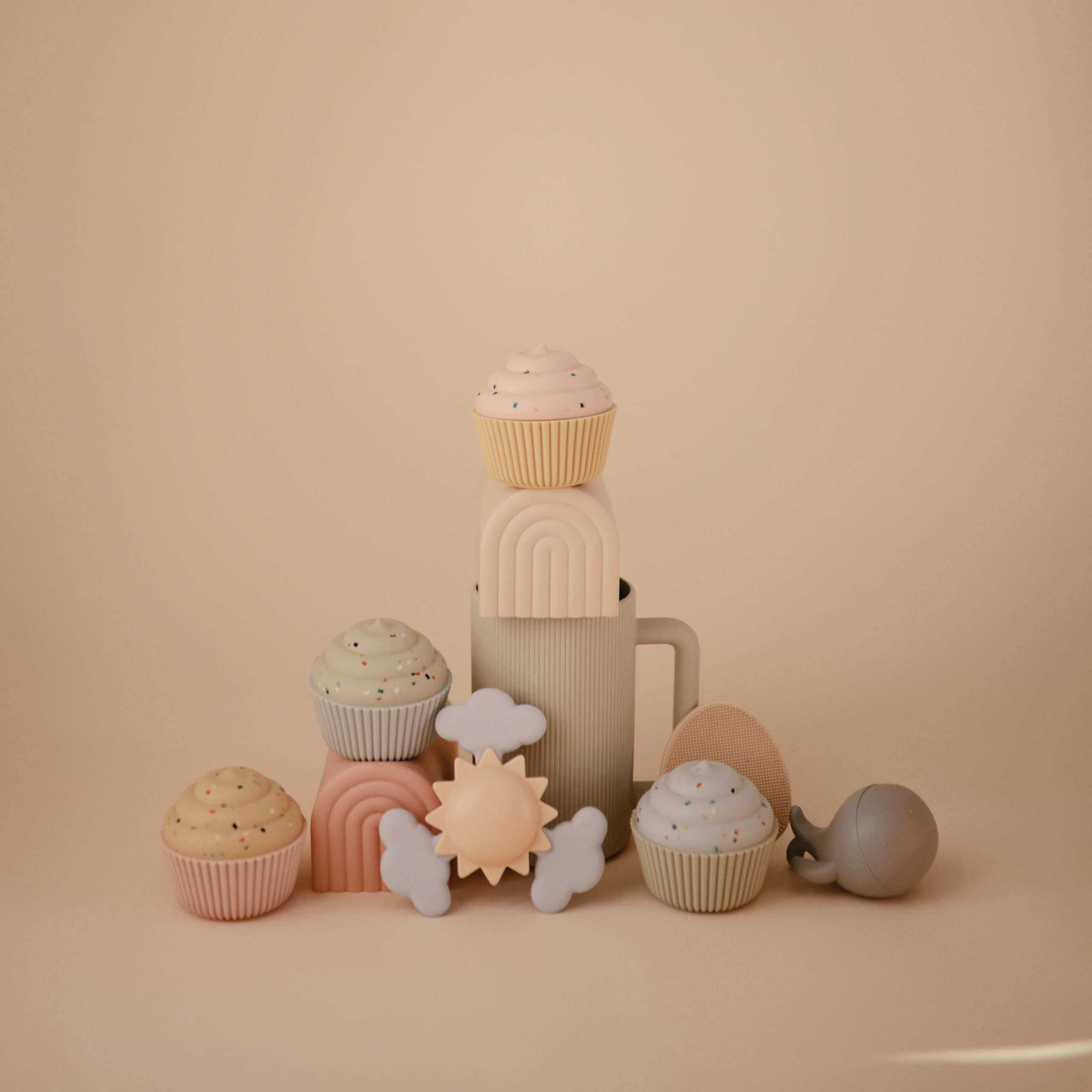 Mushie Sunshine colorful visuals support curious exploration during playtime