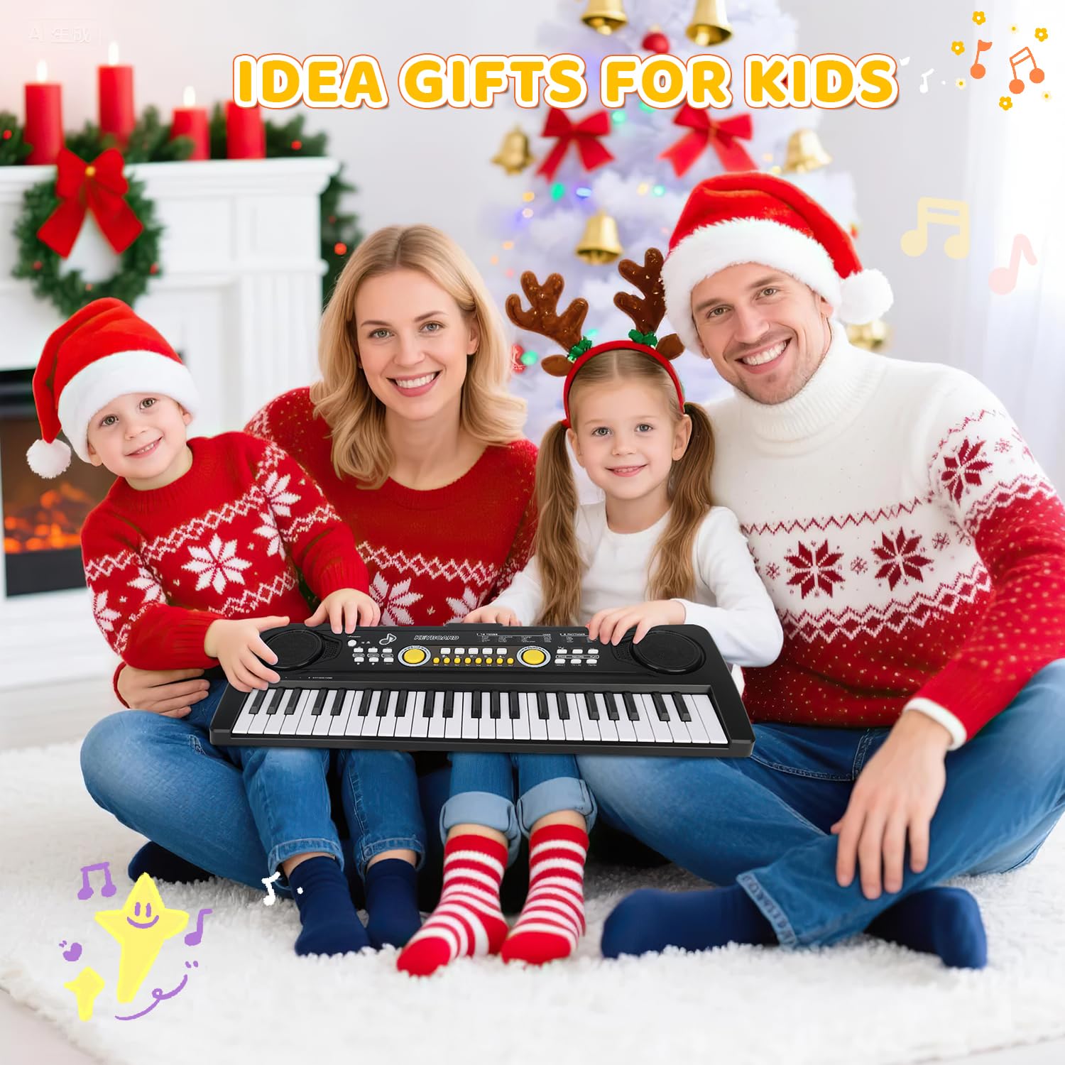 MusicForset ideal age range 3-7 makes this toy suitable for early learners