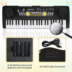 MusicForset USB and battery power options keep playtime flexible anywhere