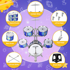 MusicForset 30-degree tilted drum surface supports natural hand posture and comfortable rhythms