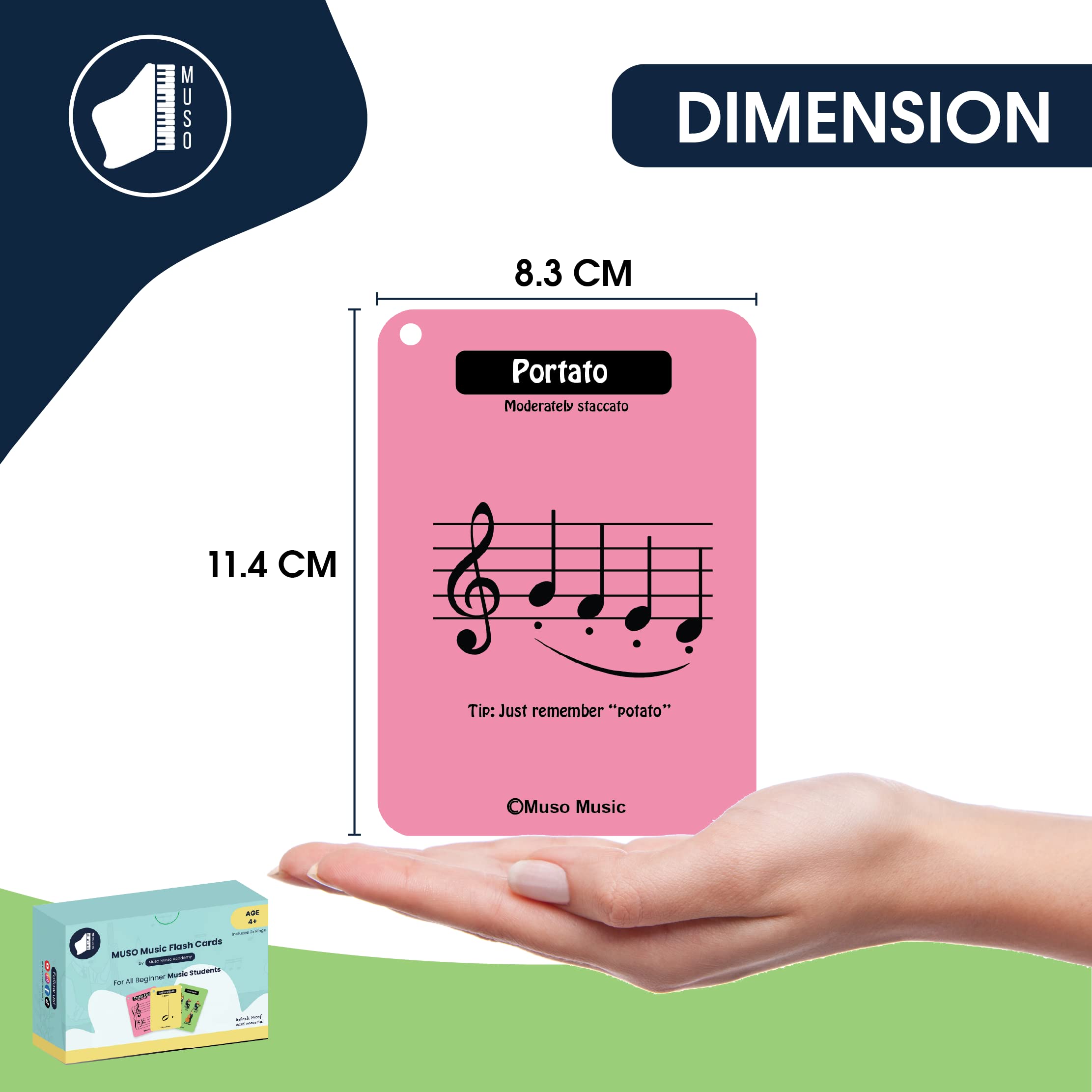 MUSO notes across four octaves with fixed Solfege for ear training