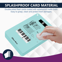 MUSO flash cards with two rings for organized practice