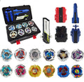 MUSTYBELT Bey Battling Set pack with 12 tops and storage box ready for battles.