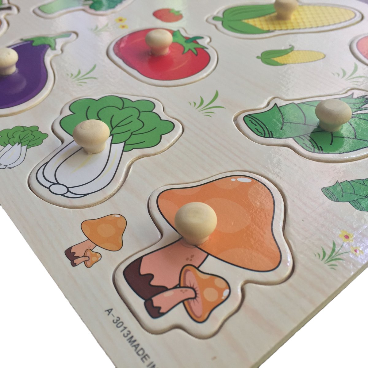 Muxihosn kids place pieces to improve hand-eye coordination and problem-solving.