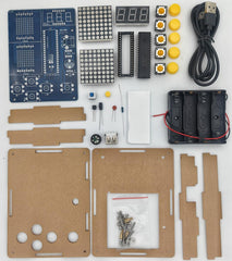 MUXWELL DIY Console top view shows accessible controls for easy play.