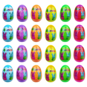 Muyiz slow rising bunny toys inside eggs for tactile play