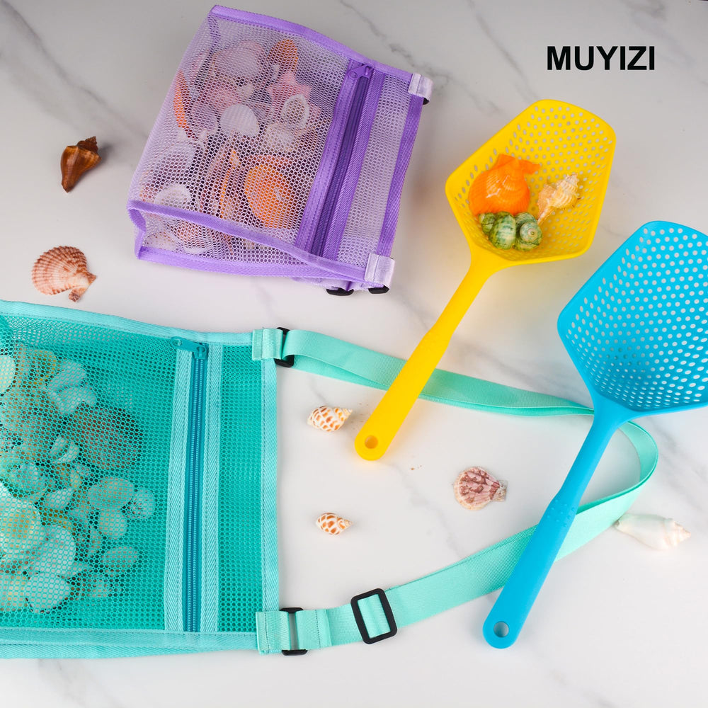 MUYIZI adjustable shoulder strap provides comfortable carrying for kids of all ages.