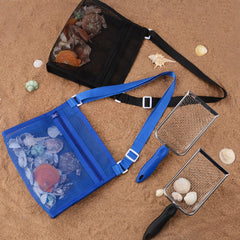 MUYIZI seashell bags feature a shoulder strap for hands-free carrying.