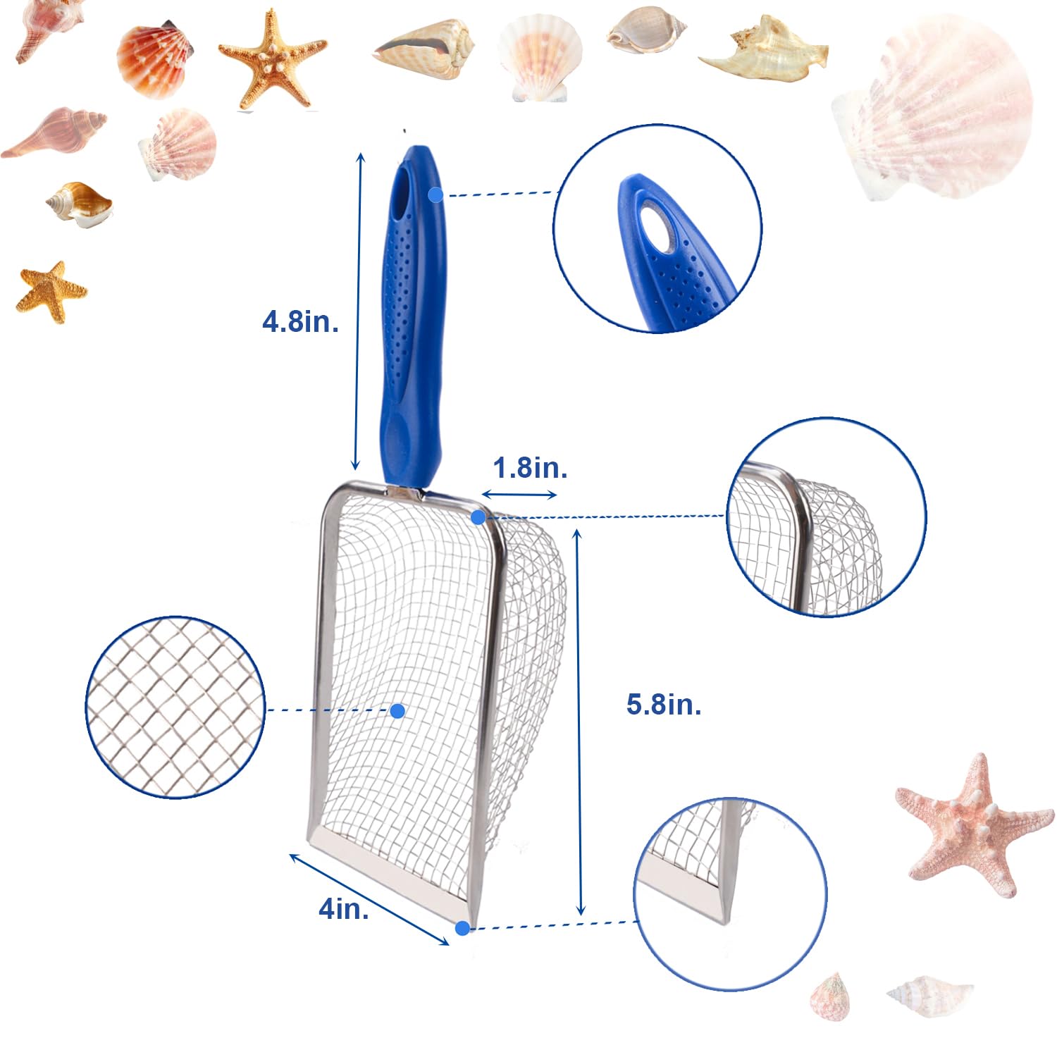 MUYIZI seashell bags with zipper design offer easy storage.