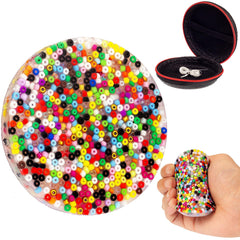MUYMUT Picky Pad 2pcs with tactile beads close-up for calming sensory use.