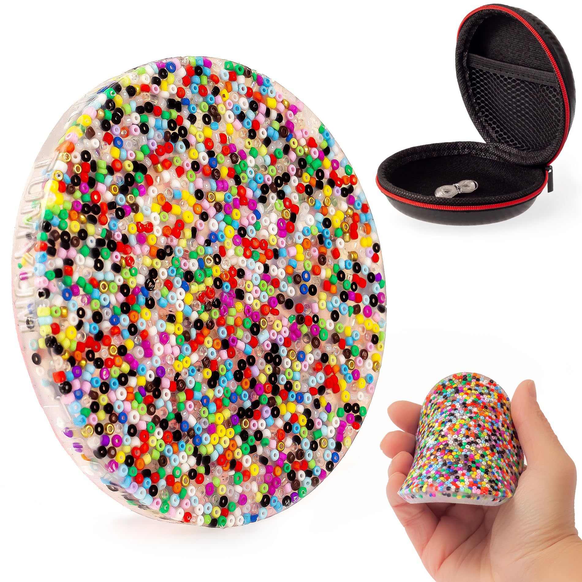 MUYMUT Picky Pad 3.9-inch beads inside for tactile focus and sensory exploration
