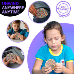 MUYMUT Picky Pad transparent elastic line enables new bead-play ideas.