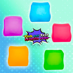 MUYMUT Sensory Stress Cube offers satisfying squish with high-density gel.