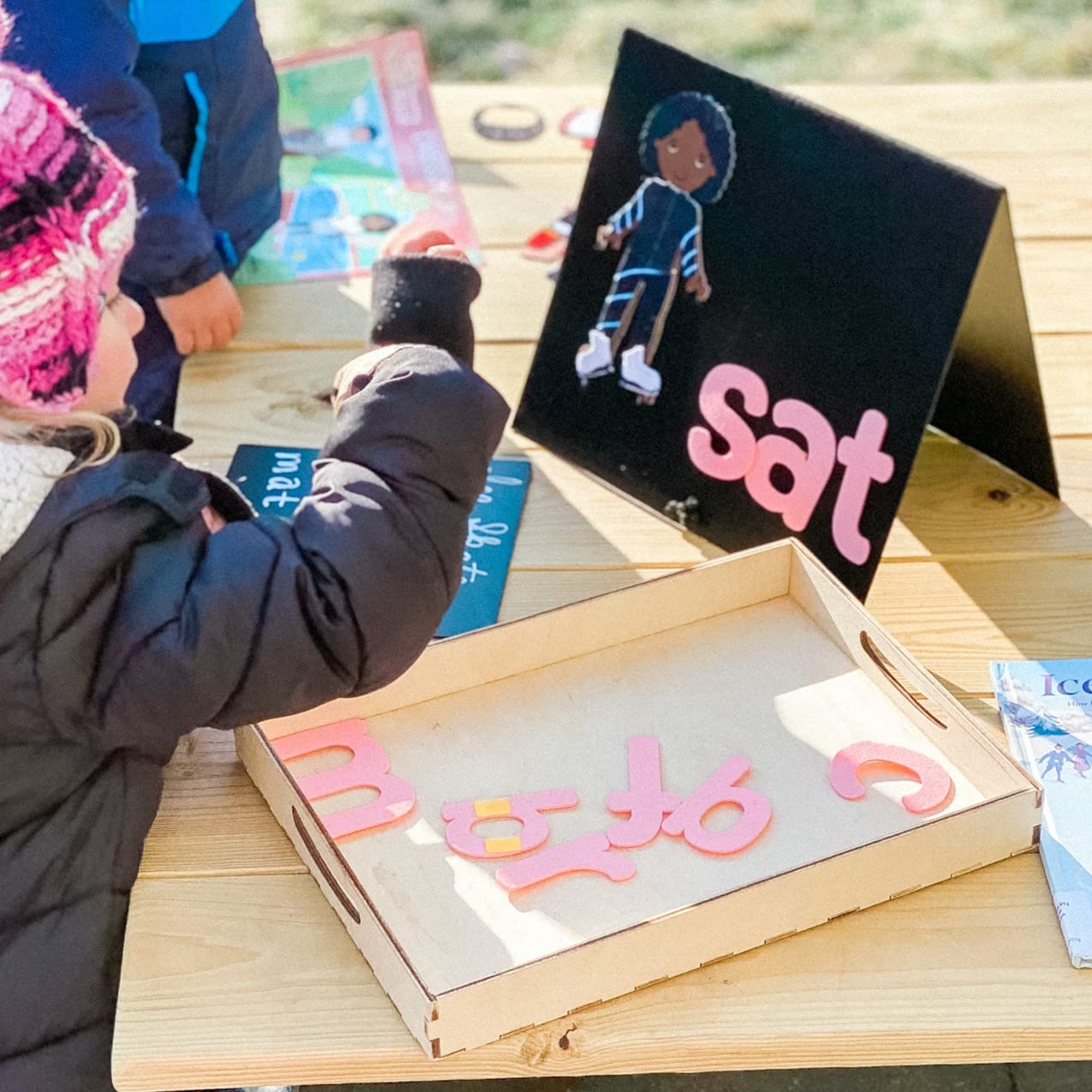 My Felt Story open-flat 23-inch surface for larger stories