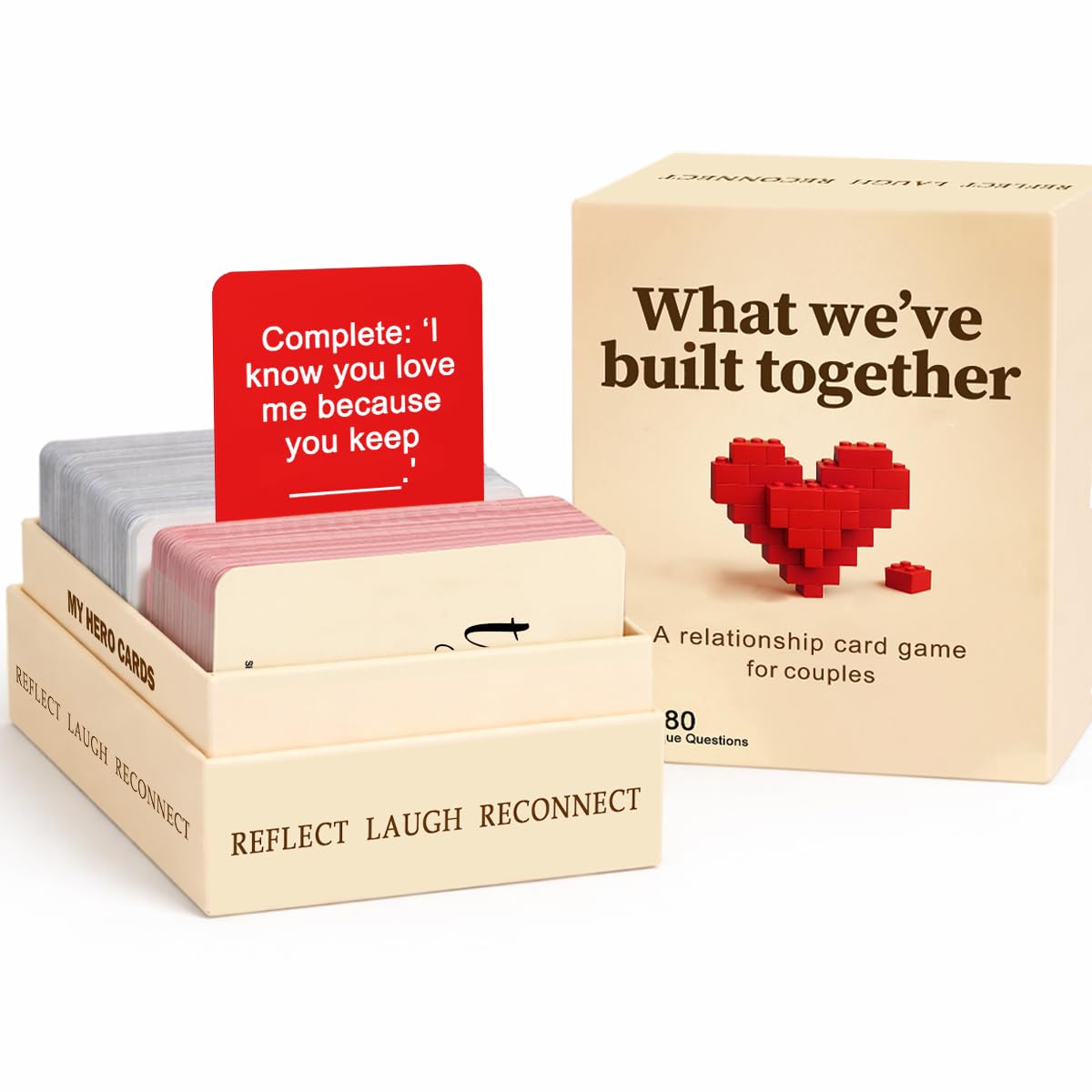 MY HERO CARDS box-front highlighting premium packaging for a thoughtful gift