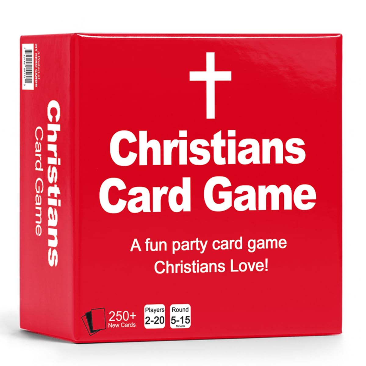 MY HERO CARDS Christians card game deck for lighthearted faith-based fun.