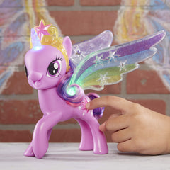 My Little Pony Twilight Sparkle comb included for styling her mane.