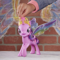 My Little Pony Twilight Sparkle eight-inch figure is easy to handle.
