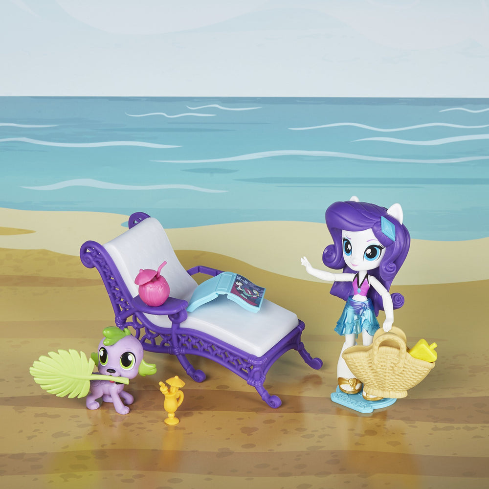 My Little Pony doll stand helps set up posed scenes.