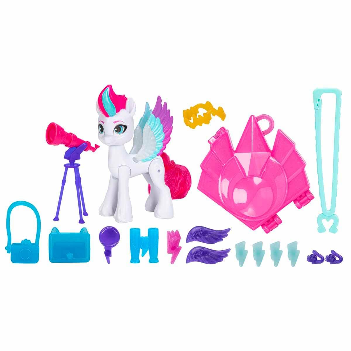 My Little Pony Zipp Storm 3-inch figure for imaginative play adventures.