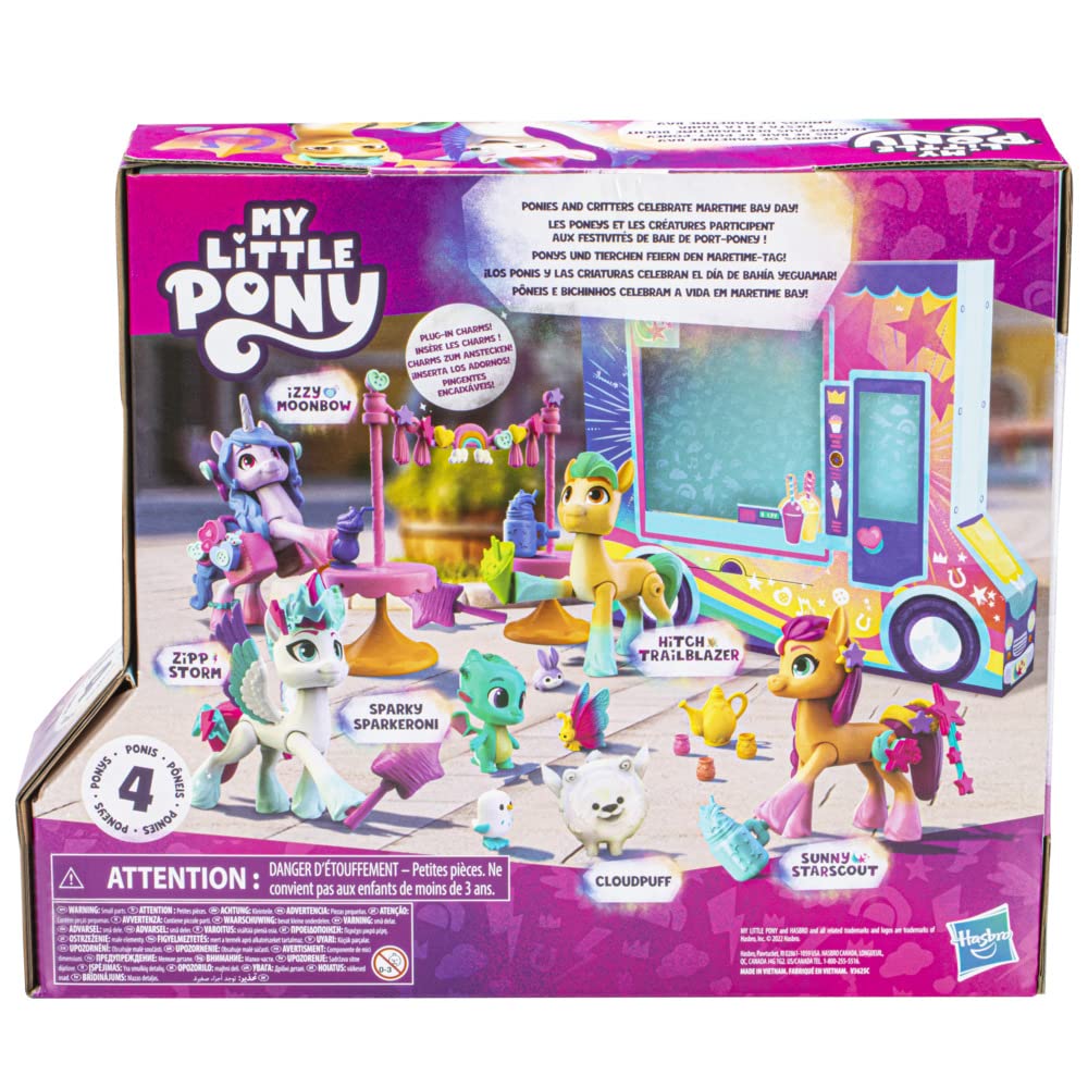 My Little Pony Friends of Maretime Bay box doubles as a fair scene.