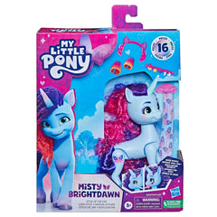 Misty Brightdawn face paint color change with cold water.