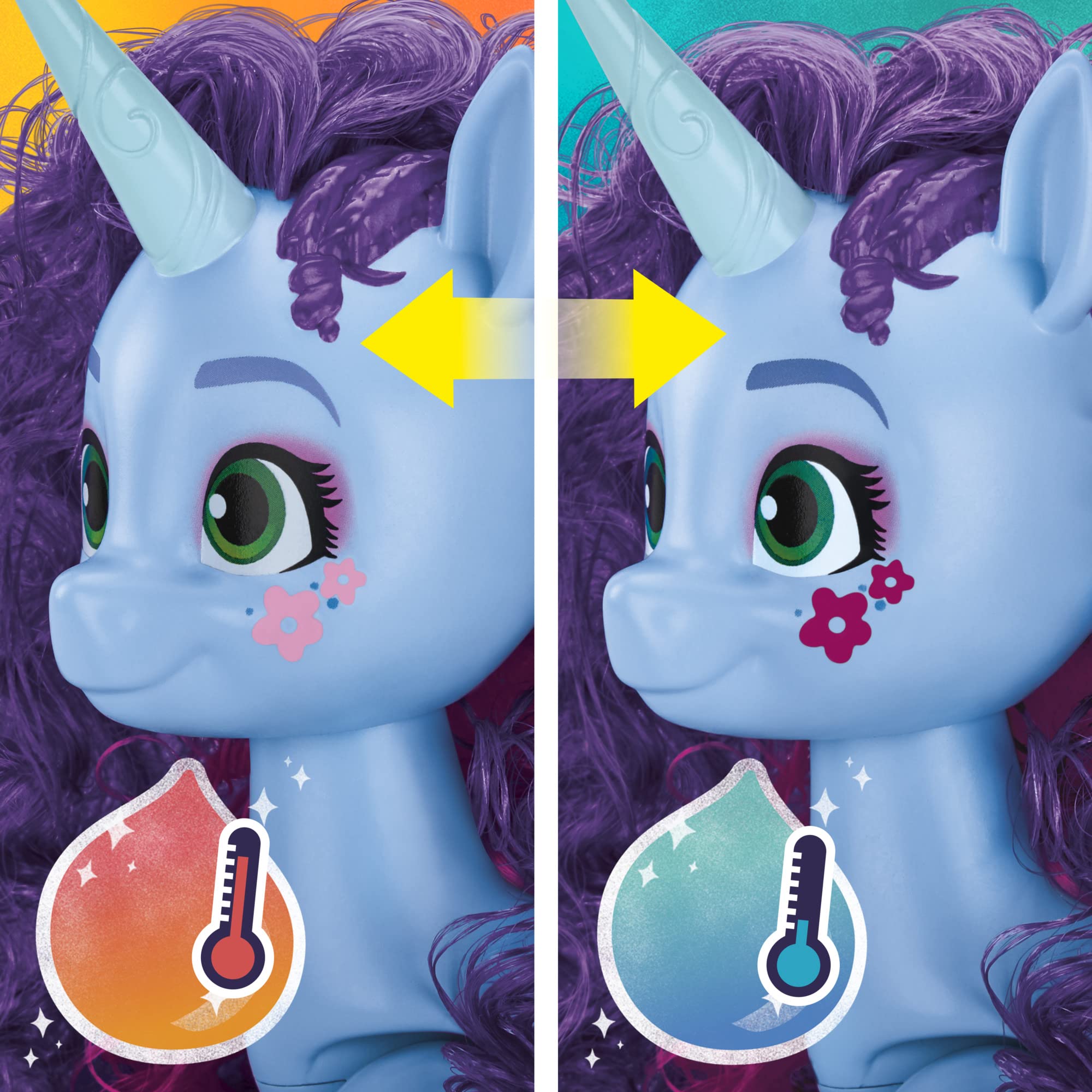 Poseable 5.5 inch Misty Brightdawn pony for posing.