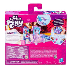 Bright purple body and blue hair spark imagination during playtime.