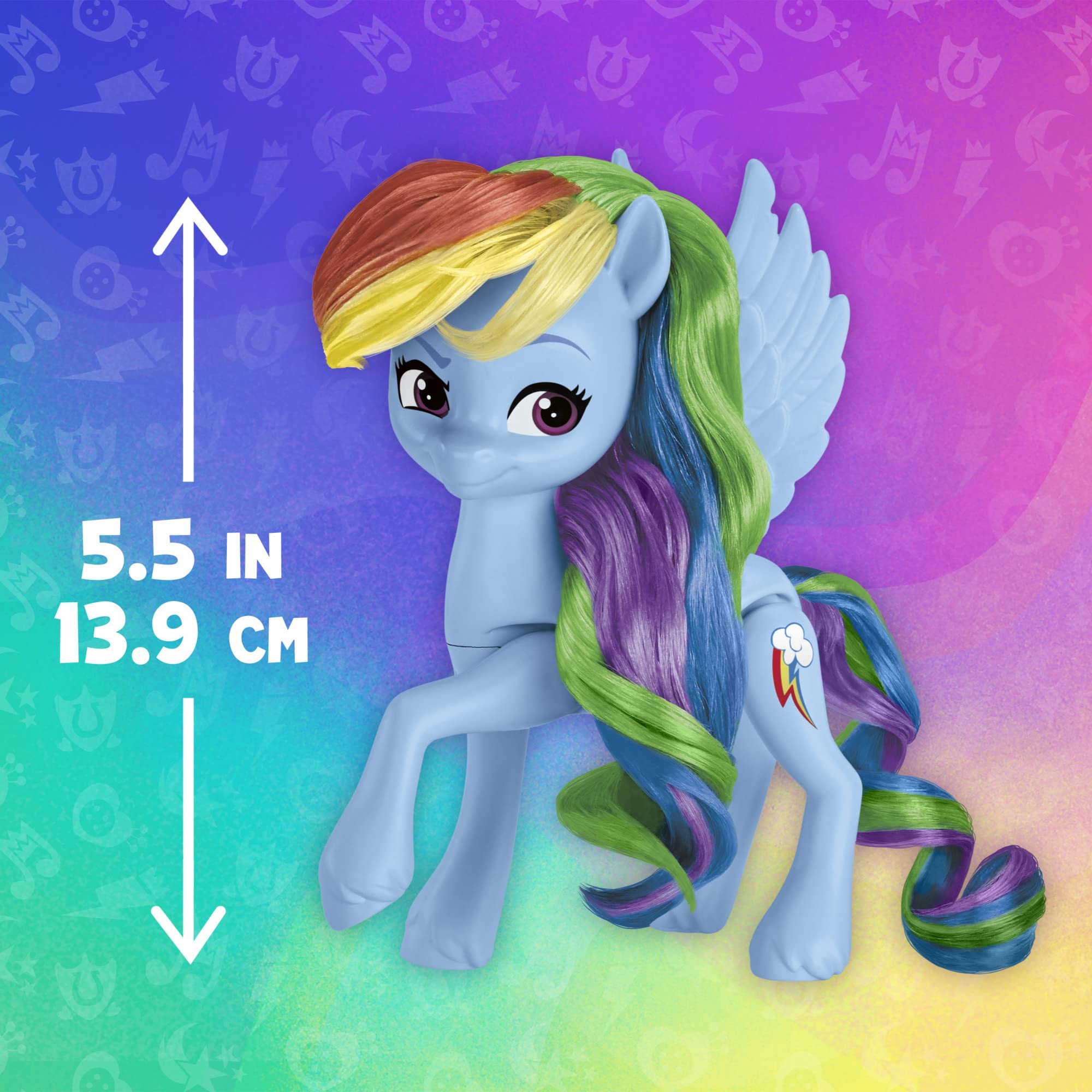 My Little Pony Rainbow Celebration Minty figure from G3 for nostalgic collectibility.