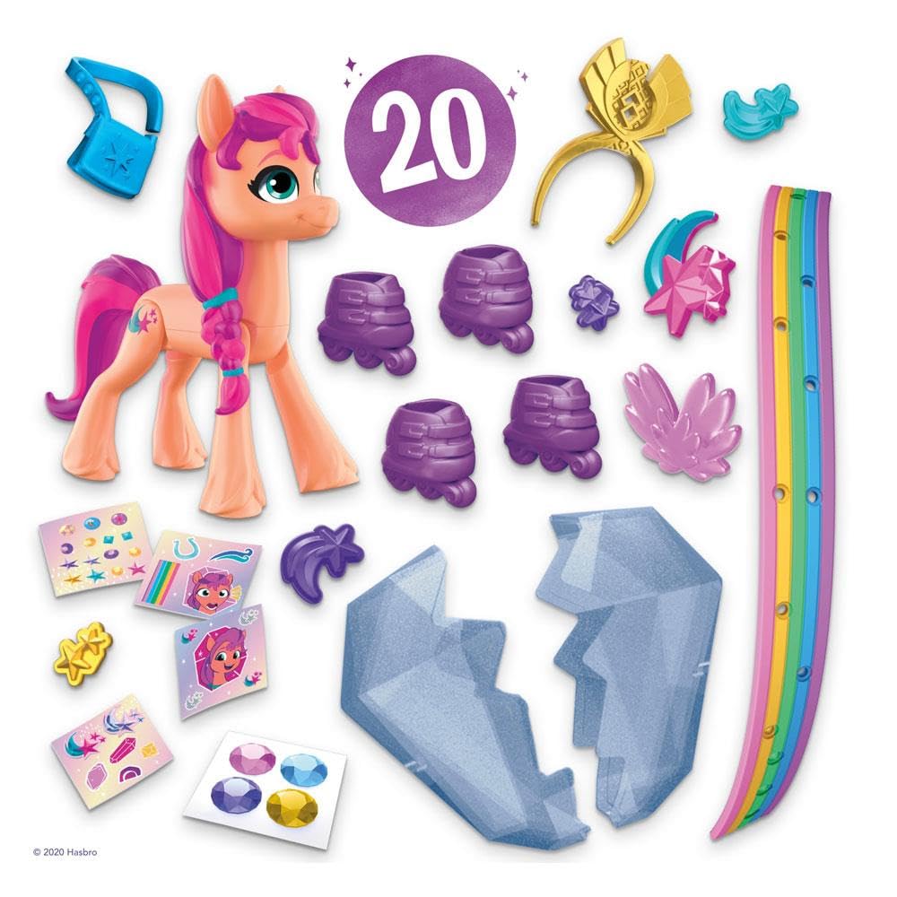 Stickers and charms sheets to decorate Sunny and her gear