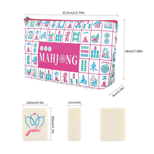 My Mahjong Trove melamine tiles with clear engravings resist fading