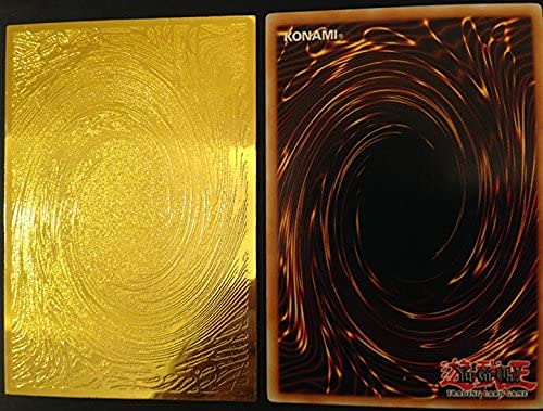 My Pet Elephant Blue-Eyes Ultimate Dragon gold metal card back, ideal for safe storage and collection showcase.
