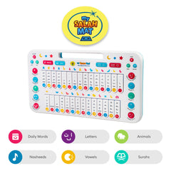 My Salah Mat Quran Pad Arabic alphabet lesson aids foundational literacy