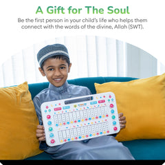 My Salah Mat Quran Pad multi-sensory learning with visuals, audio, and text