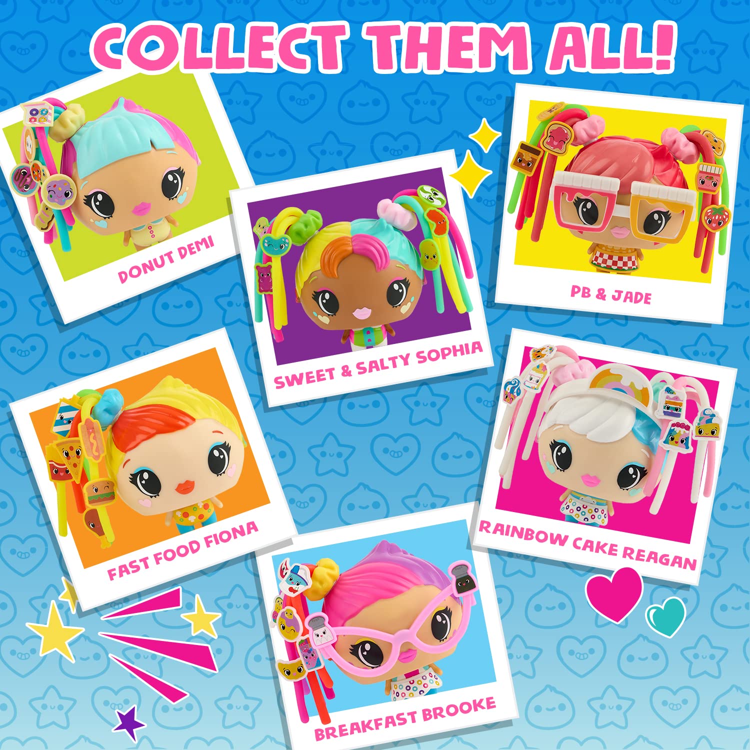 My Squishy Little Pop Stars are compact for travel and on the go fun.