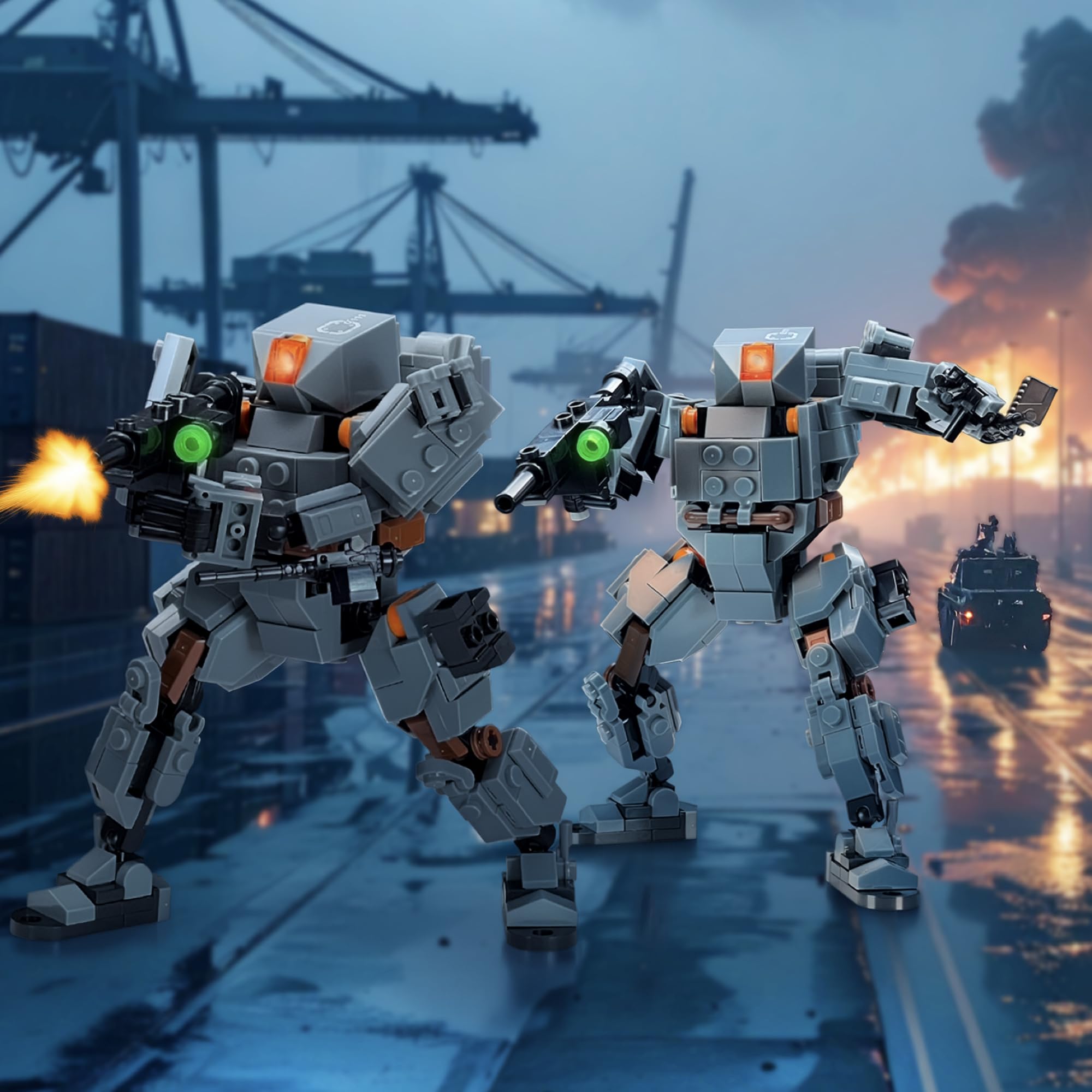 MyBuild Armed Forces Alpha Core 5029 dynamic pose captures action-ready articulation