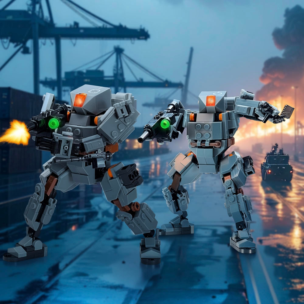 MyBuild Armed Forces Alpha Core 5029 dynamic pose captures action-ready articulation