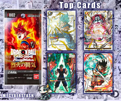 MYCYBERSTASH DBZ FB-03 booster pack showcasing unique mechanics for future pulls