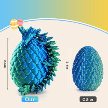 Mydethun safe durable PLA dragon egg designed for daily use