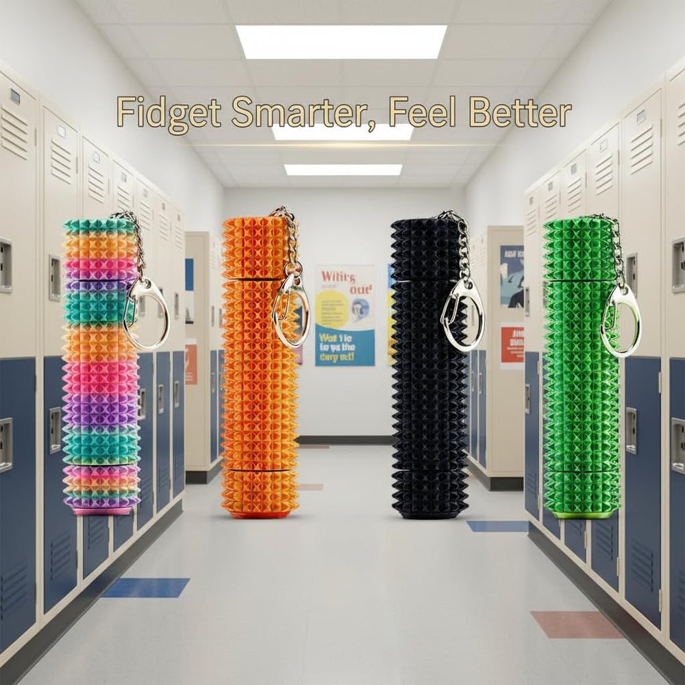 Mydethun spiky texture provides satisfying sensory feedback during use