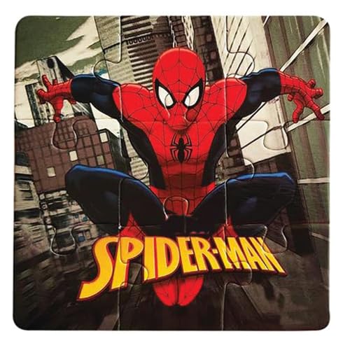 Myesha Toys Spider Zigsaw Puzzle artwork showcase with bold colors