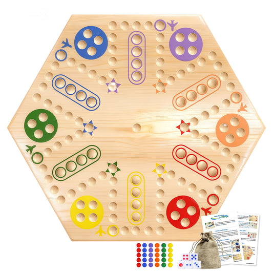 MygikAct Wahoo board double-sided layout for versatile family play.