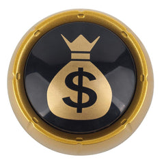MyMealivos Money Buzzer Button on desk fuels office fun and quick feedback.