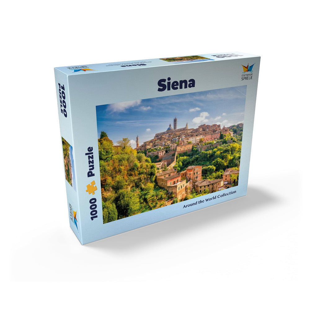 MyPuzzle Siena panorama pieces close-up demonstrates precision cuts for accurate fits.