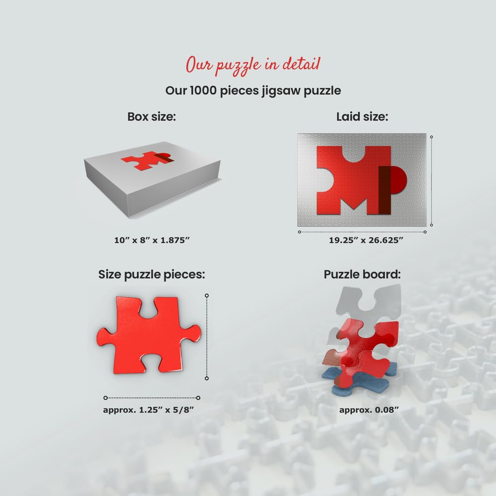 MyPuzzle reference poster 13x17.5 inches guides solving with helpful visuals